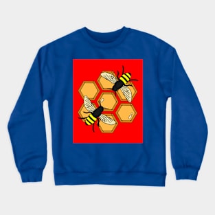 Sweet Honey Bees Beekeeper Beekeeper Crewneck Sweatshirt